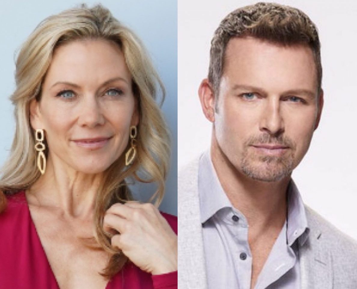 DAYS Stacy Haiduk and Eric Martsolf Talk Kristen and Bradys Twisted Relationship The Mask, The Deception, The