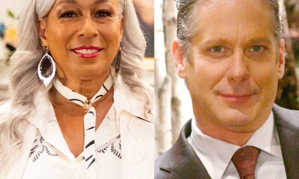 Tamara Tunie and Scott Bryce