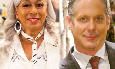 Tamara Tunie and Scott Bryce