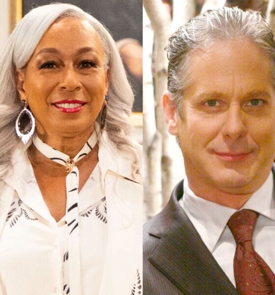 Tamara Tunie and Scott Bryce