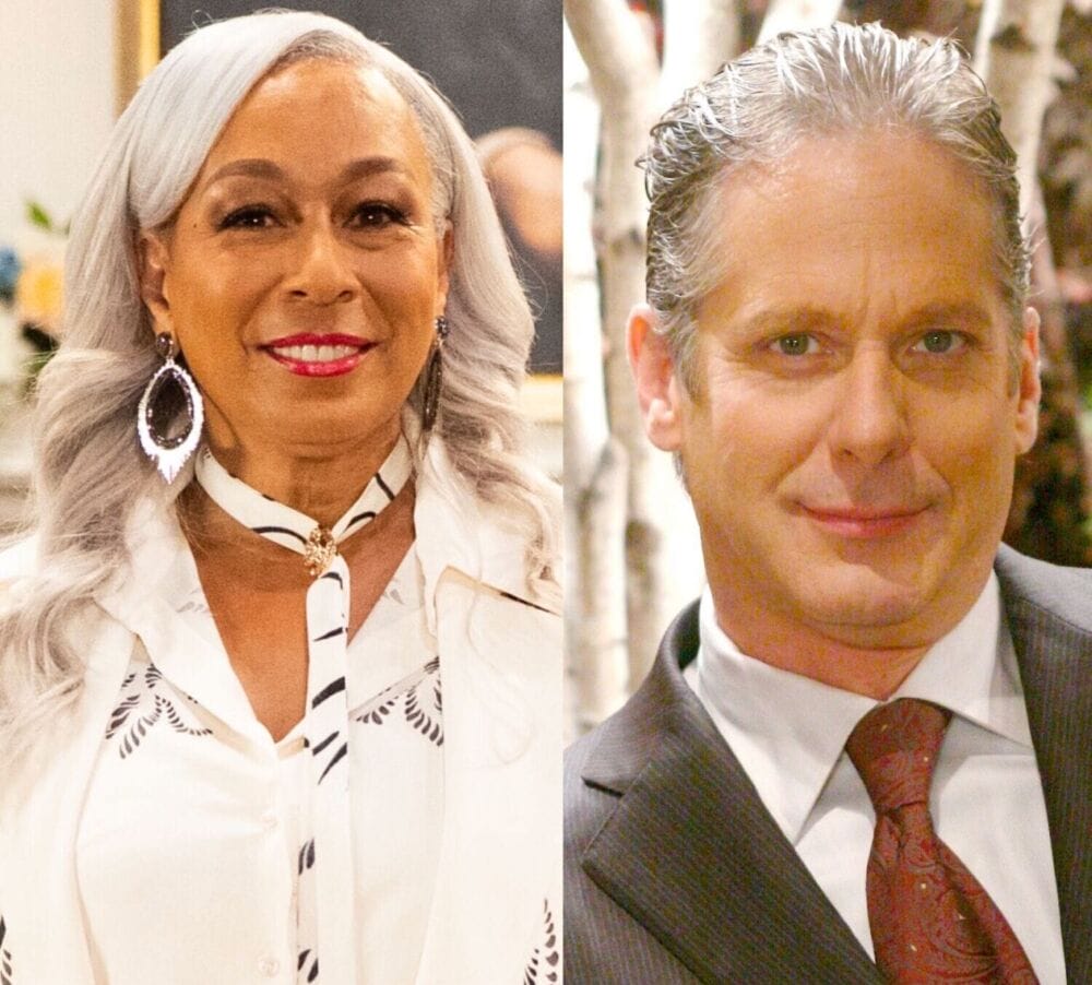 Tamara Tunie and Scott Bryce