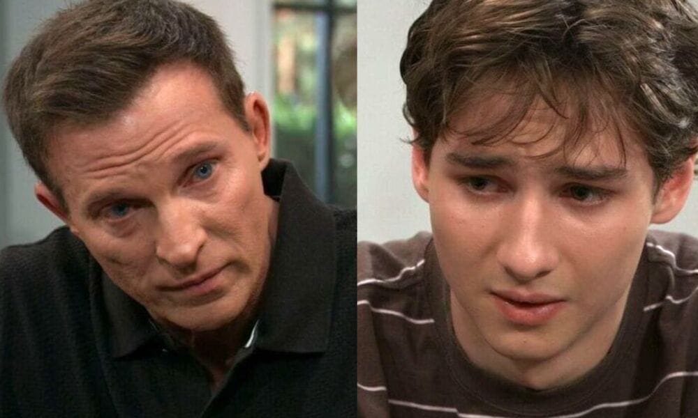Steve Burton and Finn Carr