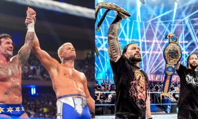 CM Punk, Cody Rhodes, Roman Reigns, Jalen Brunson