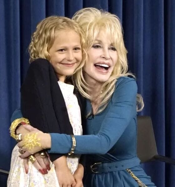 Alyvia Alyn Lind and Dolly Parton