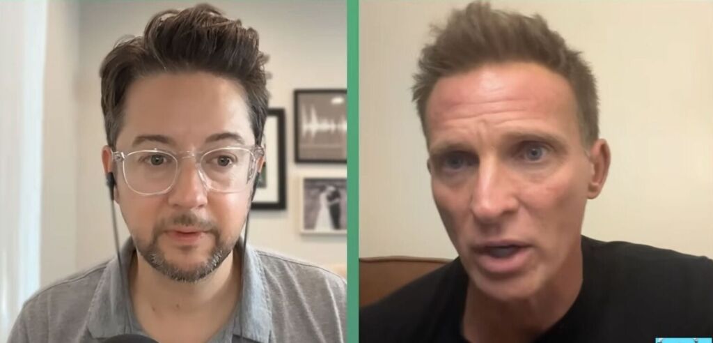 Bradford Anderson and Steve Burton