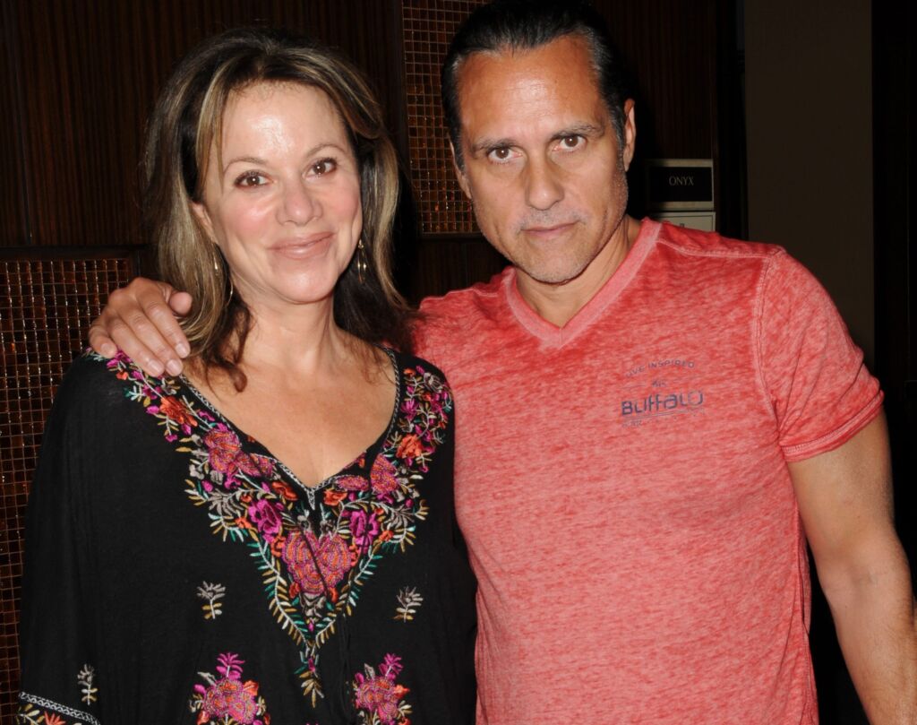 Nancy Lee Grahn and Maurice Benard
