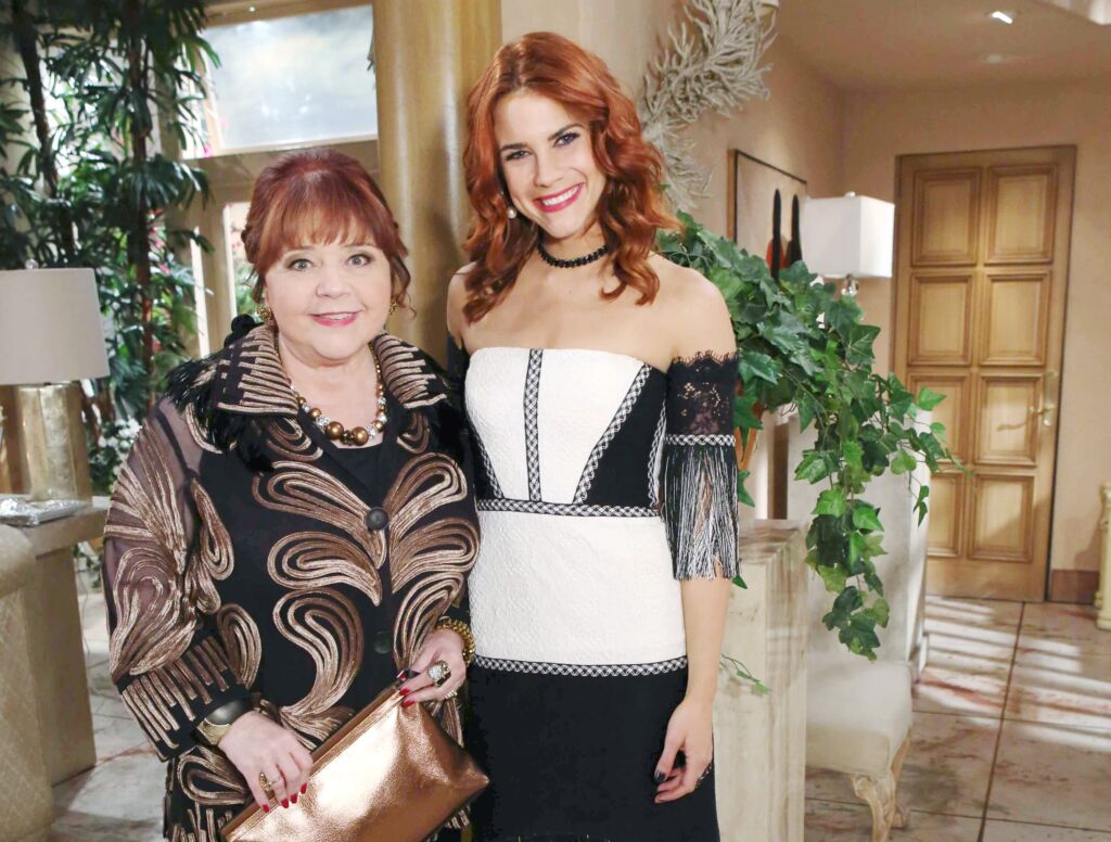 Patrika Darbo and Courtney Hope