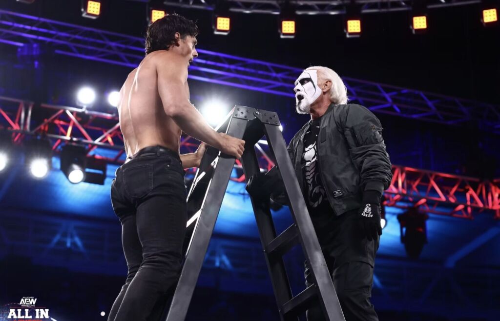 Sting and Steve Borden