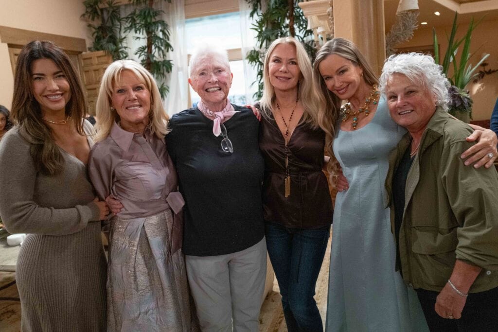 Susan Flannery and cast