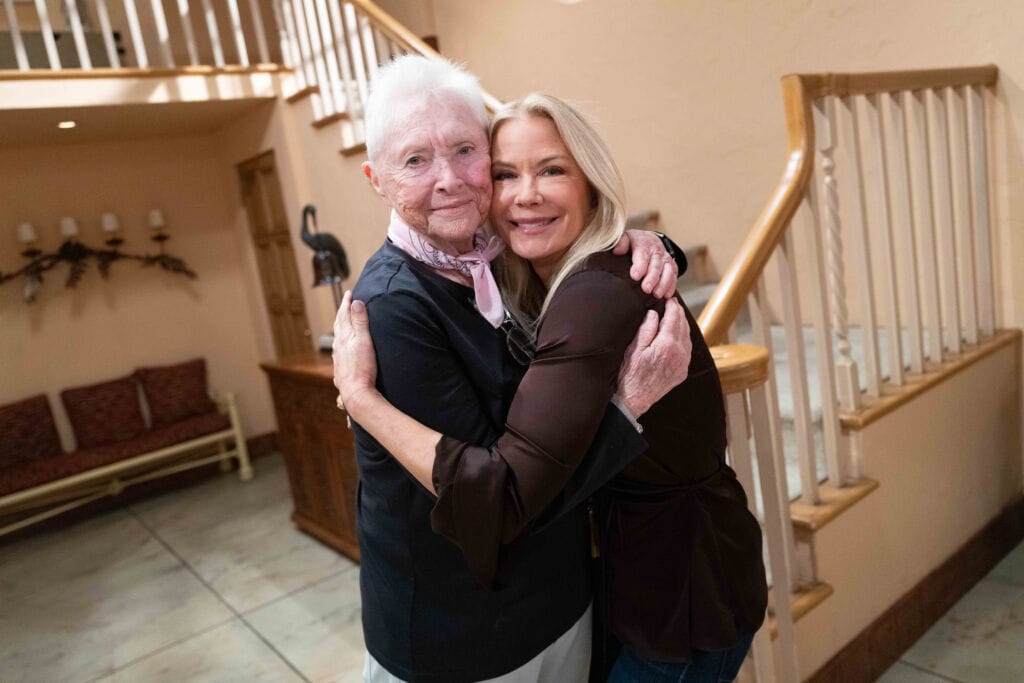 Susan and Kelly