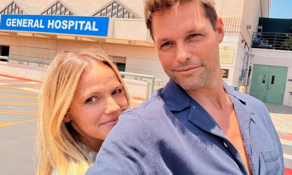 Justin Bruening and Alexa Havins