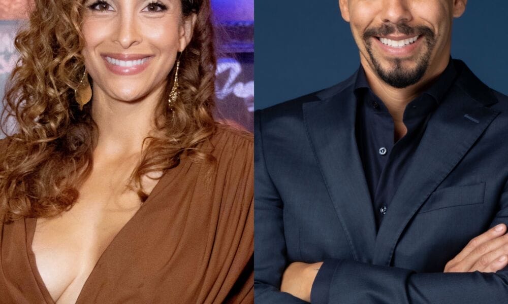 Christel Khalil and Bryton James