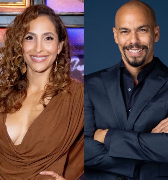 Christel Khalil and Bryton James