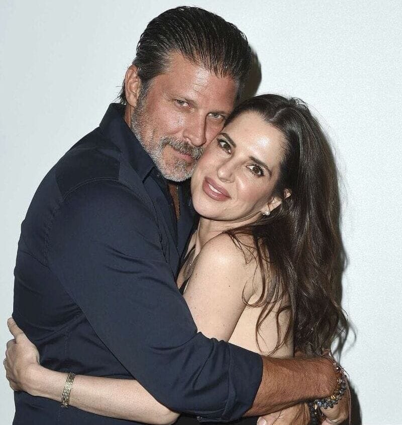 Greg Vaughan and Kelly Monaco