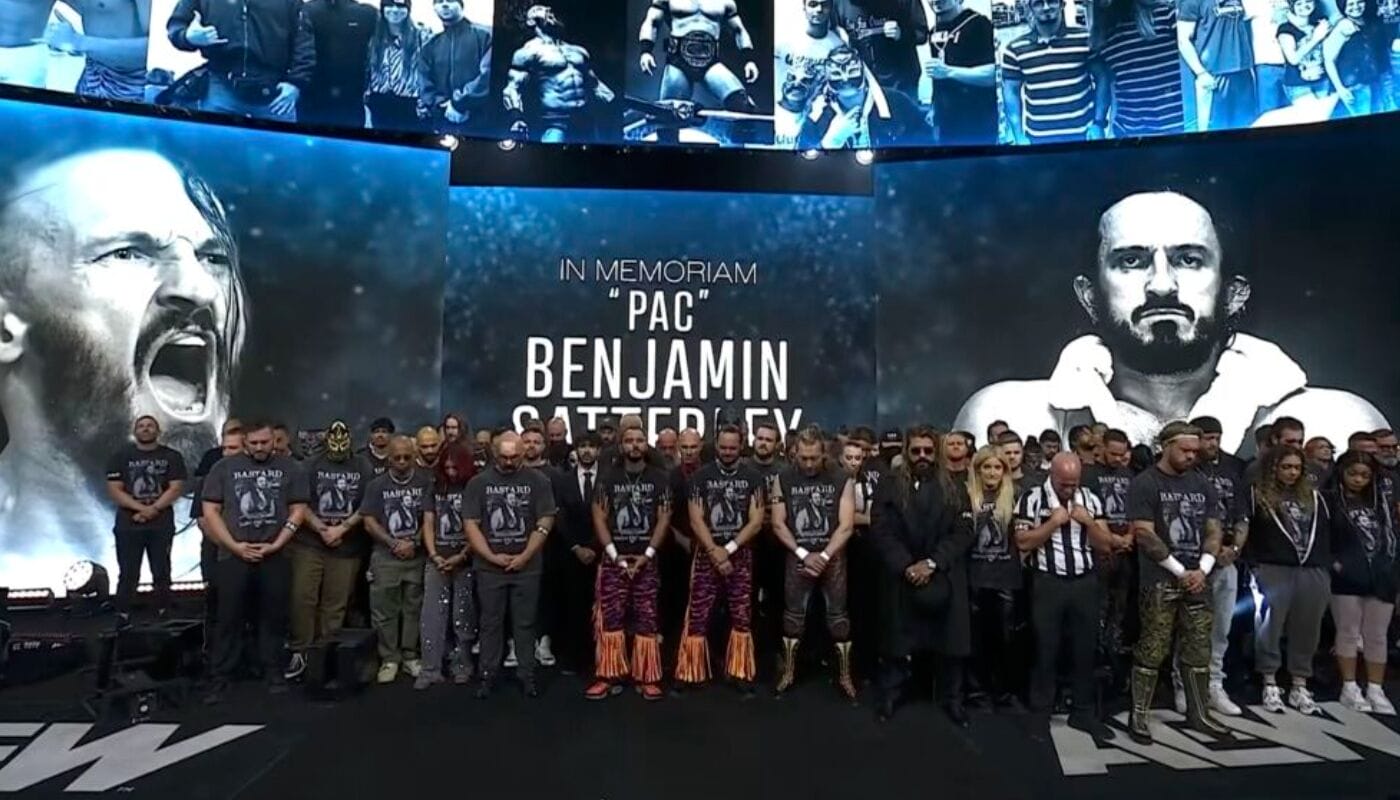 AEW Tribute to PAC