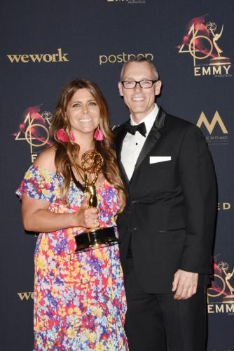 DAYS Marnie Saitta and Bob Lambert win the Emmy for Outstanding Casting in a Drama Series.