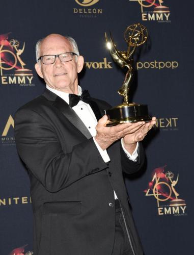 Max Gail delivered the performance of the year for his work on GH.  And he takes home Emmy gold for his moving work.