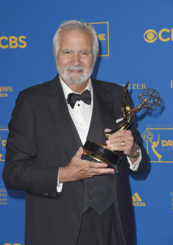 B&B's John McCook finally takes home the gold for his portrayal of B&B's Eric Forrester. 