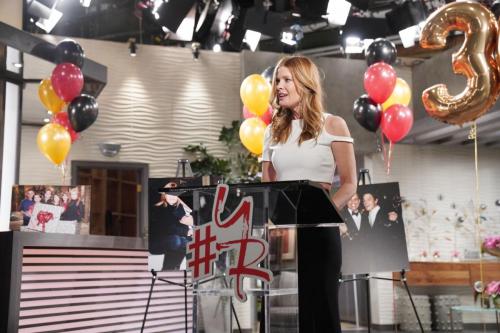 Christian's BFF, Michelle Stafford, had a few words to share about her co-star during the on set ceremony in his honor.