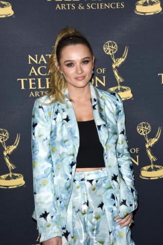 She is a star on primetime and daytime, Y&R's Hunter King,